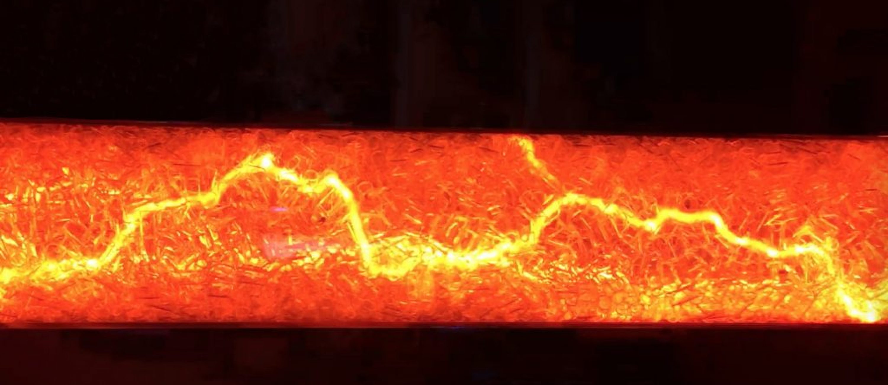 Neon Crackle Tube Plasma Display